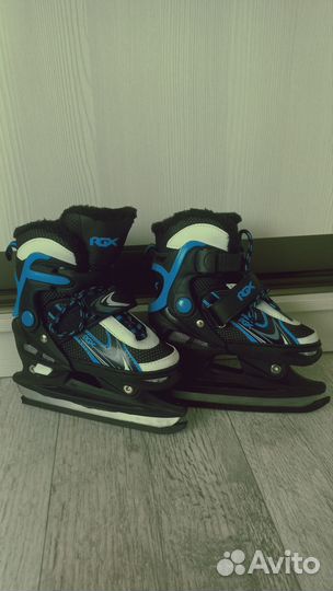 Коньки детские раздвижные 27 30