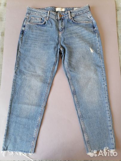 Женские джинсы бойфренды укороченные 46 M colins