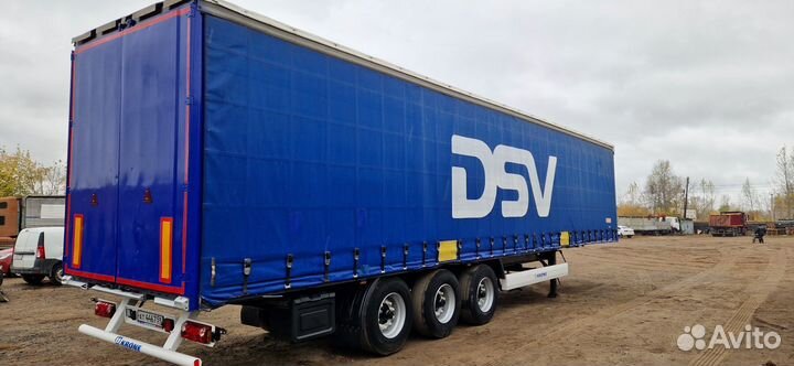 Полуприцеп шторный Krone SDP27, 2007