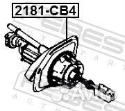 Цилиндр сцепления главный ford focus CB4 2008-2011