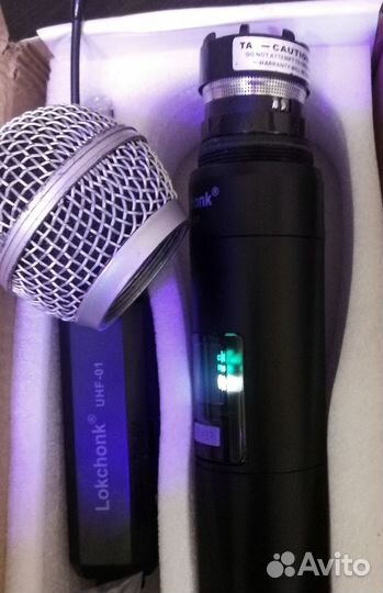 Микрофоны беспроводные на 1 базе