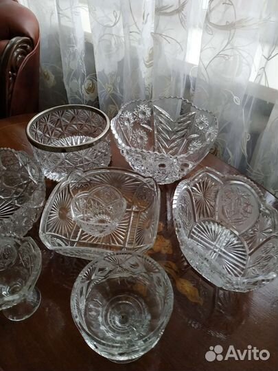 Хрустальные вазы