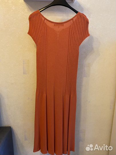 Платье вязаное летнее