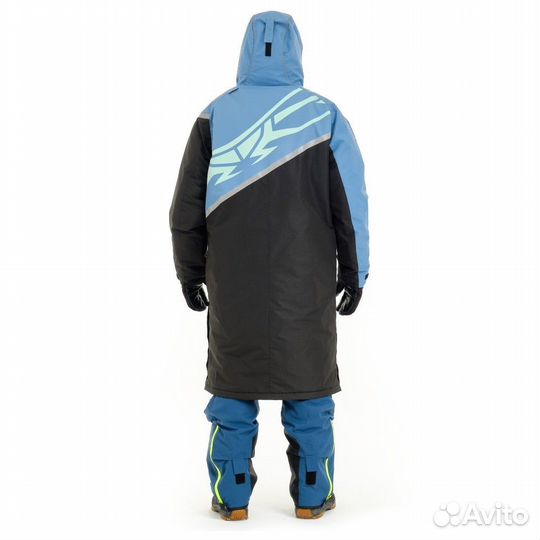 Dragonfly Плащ зимний Race Coat Man Smoke Blue XXL