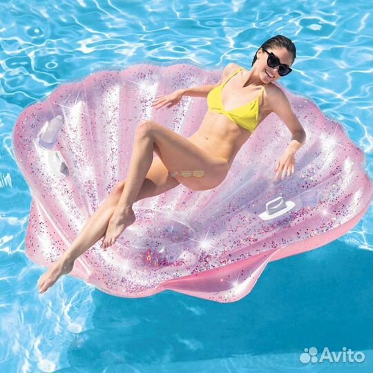 Надувной матрас - плот intex 