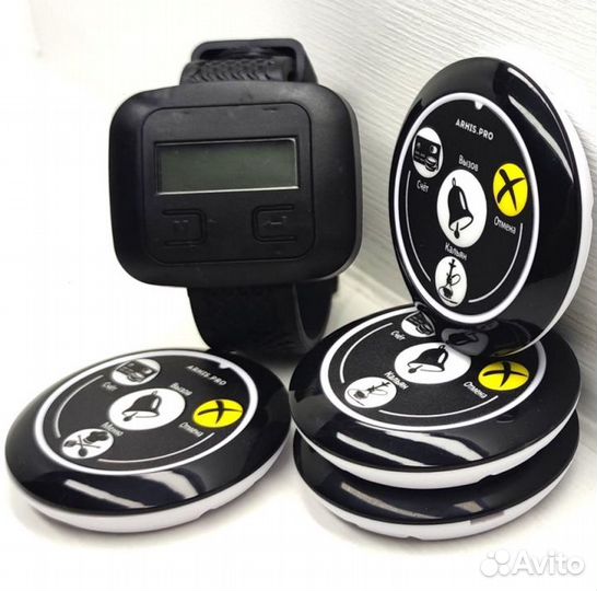 Кнопка вызова персонала, официанта, кальнщика