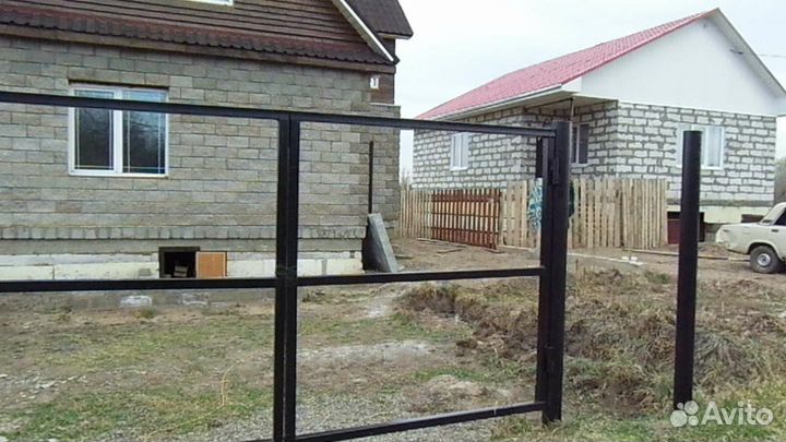 Ворота распашные под профлист