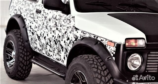 Расширители арок Нива 2121 21214 montero