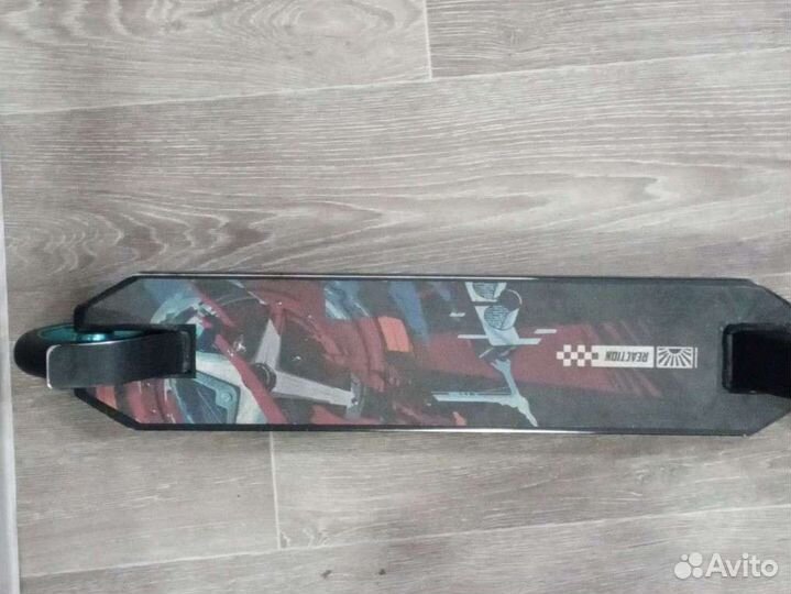 Трюковой самокат reaction stunt есть торг