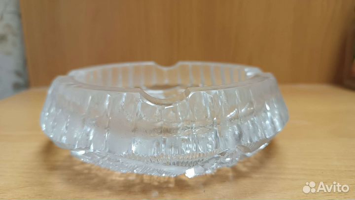 Хрустальная пепельница