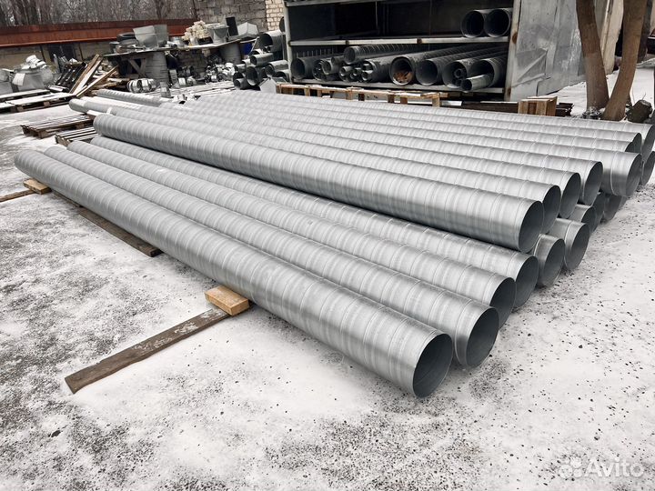 Воздуховоды вентиляция. Труба вентиляционная