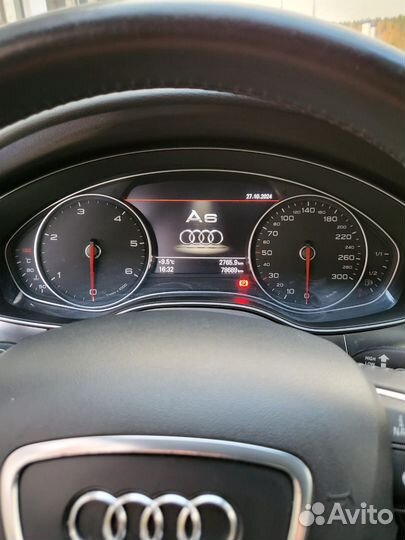 Audi A6 3.0 AMT, 2014, 79 500 км