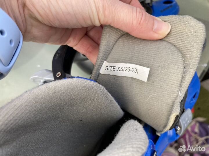 Роликовые коньки раздвижные26/29