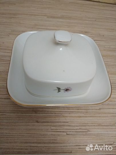 Масленка СССР фарфор