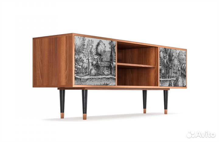 Тв-тумба T2 - Орех - A Pond