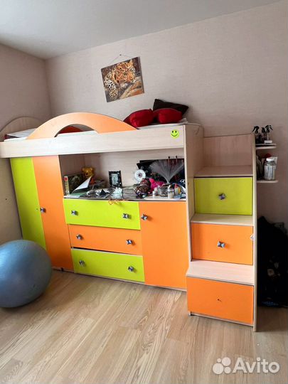 Кровать-чердак