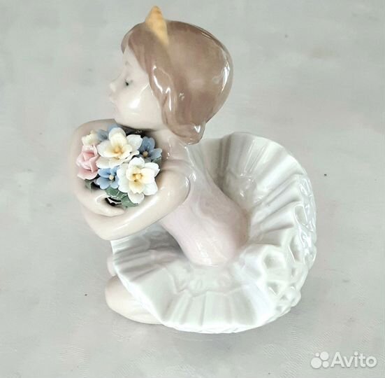 Винтаж: LLadro фарфоровая статуэтка. Балерина