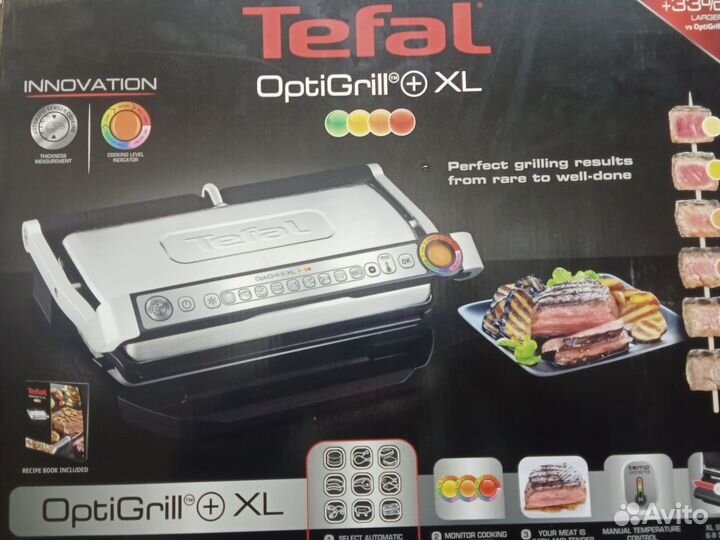 Электро гриль Tefal Optigril-XL
