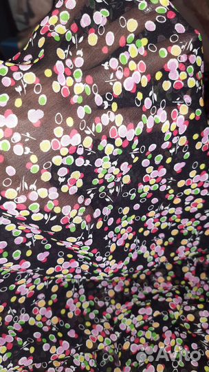 Ткань Крепдешин шелковый. СССР