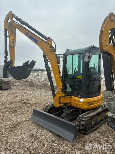 Мини-экскаватор XCMG XE35U, 2023