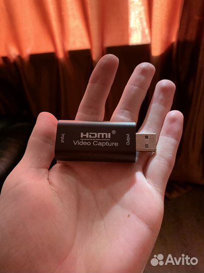 Карта видеозахвата/переходник hdmi video capture