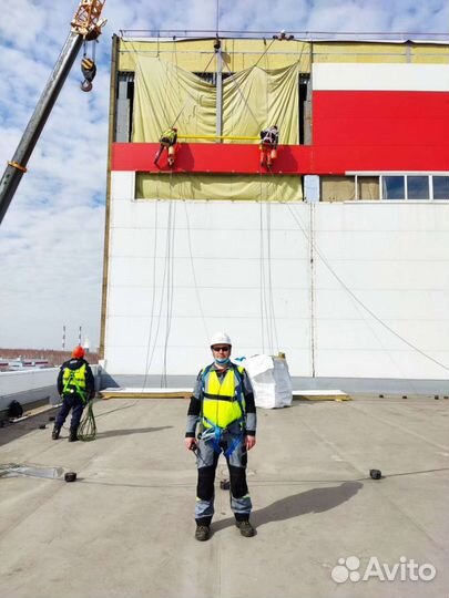 Монтаж сэндвич-панелей