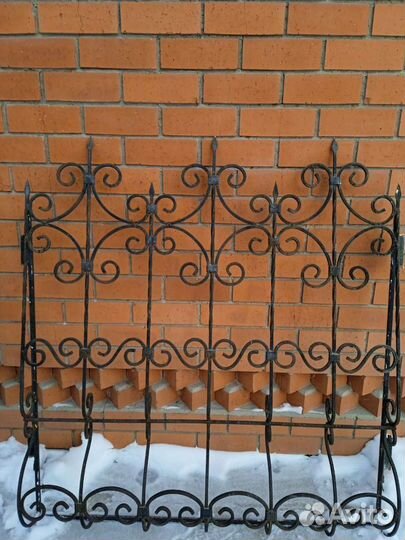 Решётка кованая на окно бу