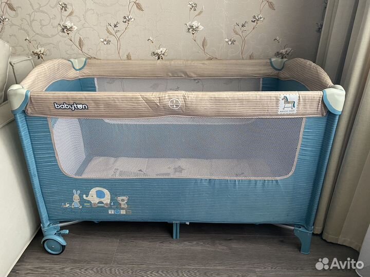 Детская кровать манеж бу