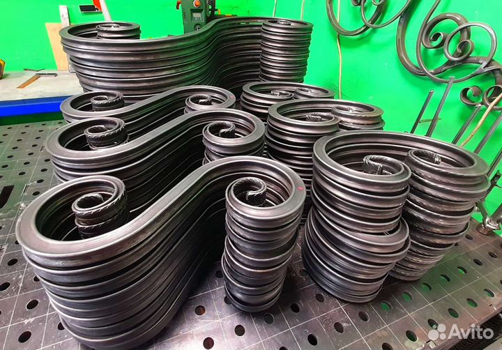 Кованые элементы из профильной трубы