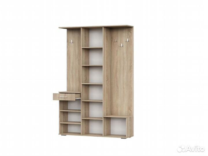 Прихожая пр-1 Дуб Сонома/Белый