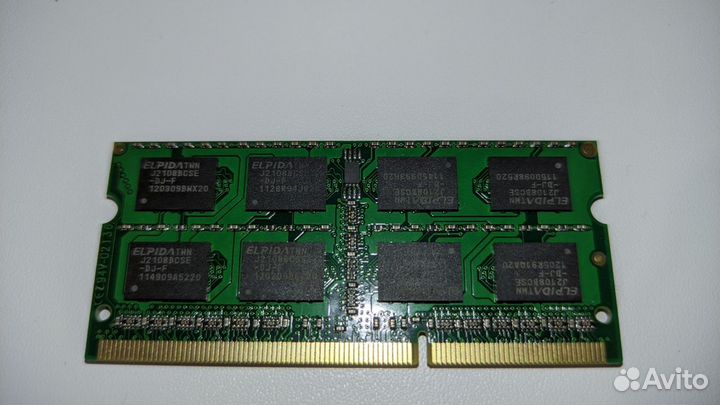 Оперативная память Patriot Memory SO-dimm DDR3 4Gb