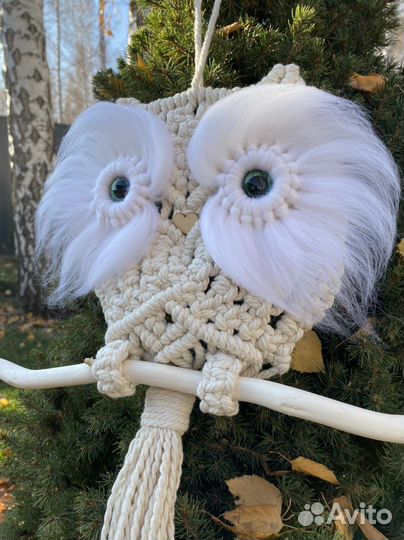 Макраме сова