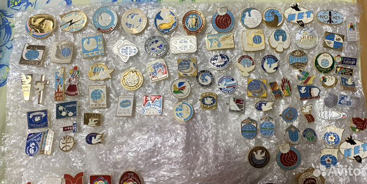 Значки СССР фестиваль ромашка