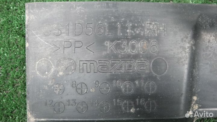 Защита Mazda 6 GH RR