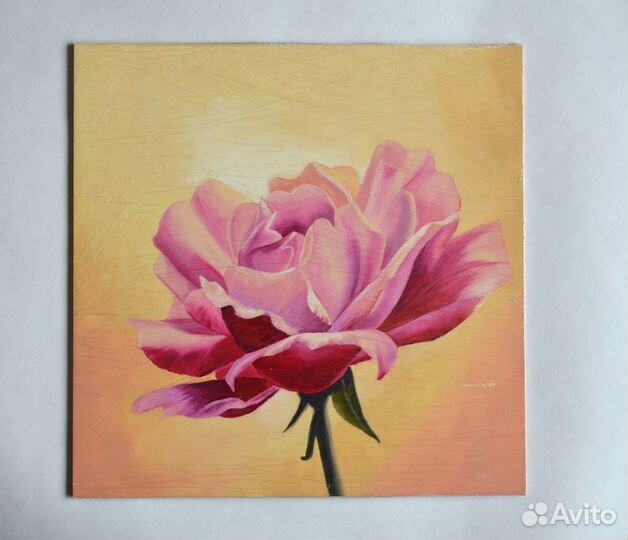 Картины маслом Цветы разные