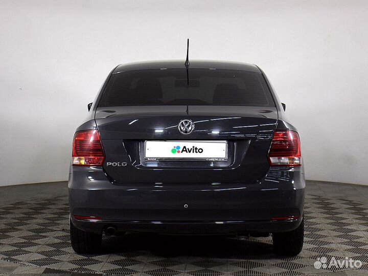 Volkswagen Polo 1.6 AT, 2016, 67 754 км