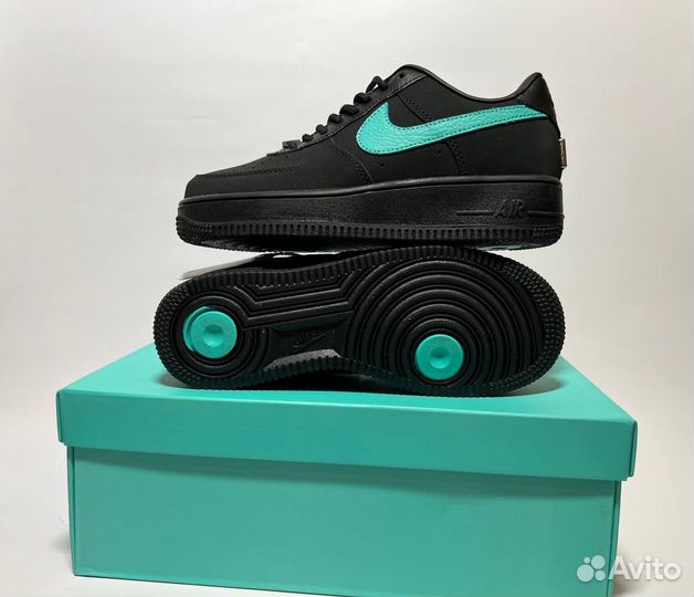 Кроссовки Nike air Force 1 tiffany