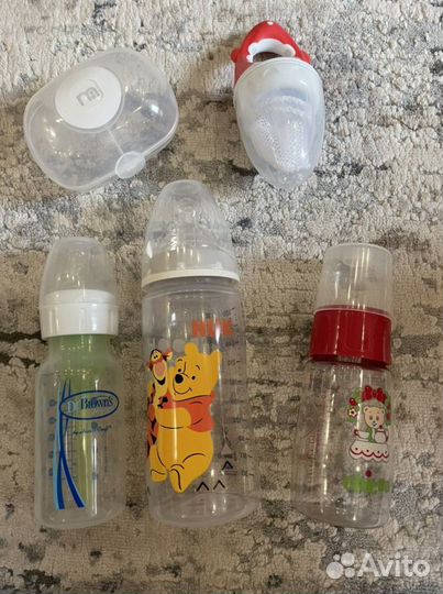 Бутылочки новые,ниблер,стирилизатор для сосок