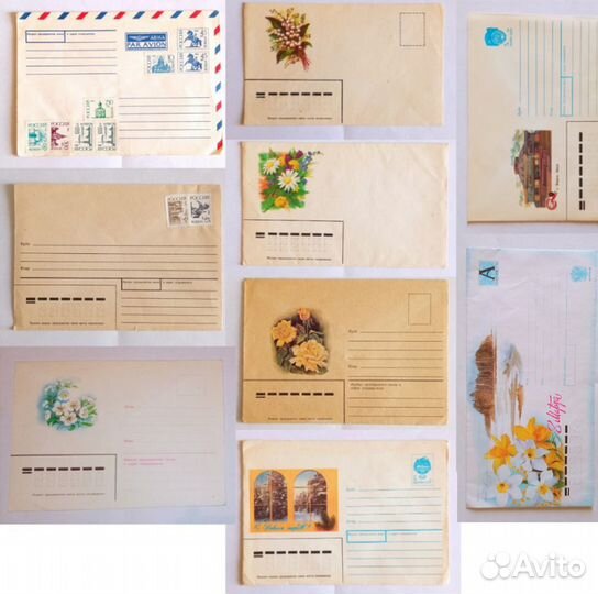 Почтовые конверты СССР