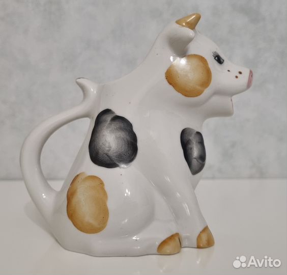 Молочник сливочник корова фарфор