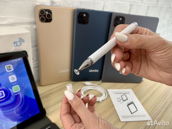 Планшет Umiio A10 pro 6/128 с клавиатурой и чехлом