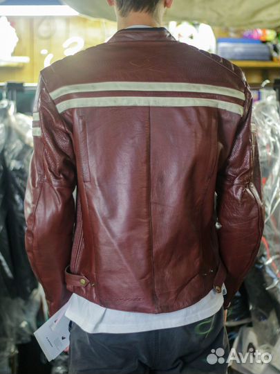 Мото куртка кожаная Spyke - Milano 2.0 (Италия)