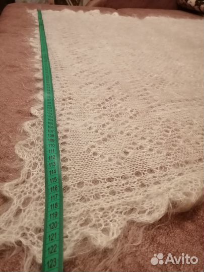 Пуховый шарф