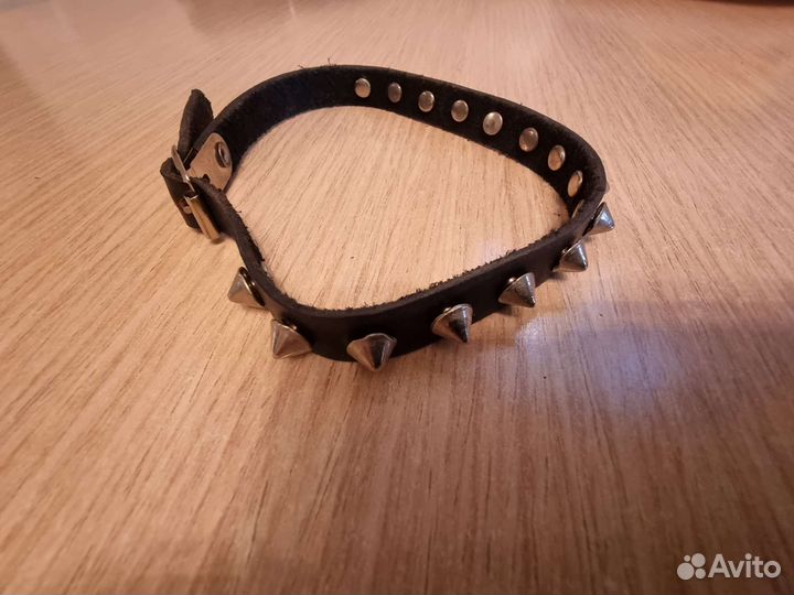 Набор готических аксессуаров. Натуральная кожа