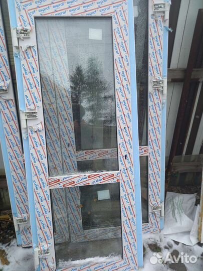 Дверь теплая пластиковая 20 шт новые