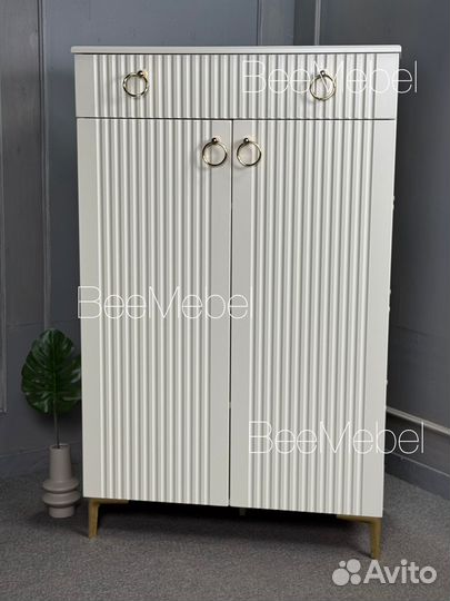 Комод-обувница слоновая кость арт 685/5