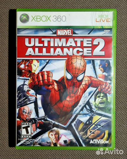 Человек паук xbox 360