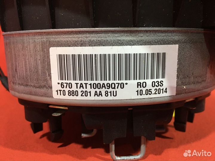 Подушка безопасности в руль Volkswagen Tiguan 1