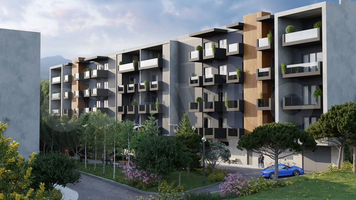 2-к. квартира, 57 м² (Грузия)