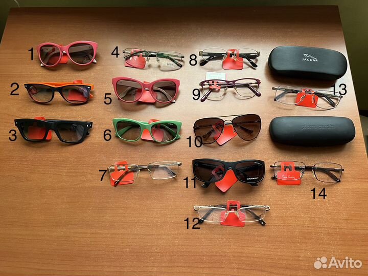 Солнцезащитные очки и оправы для очков